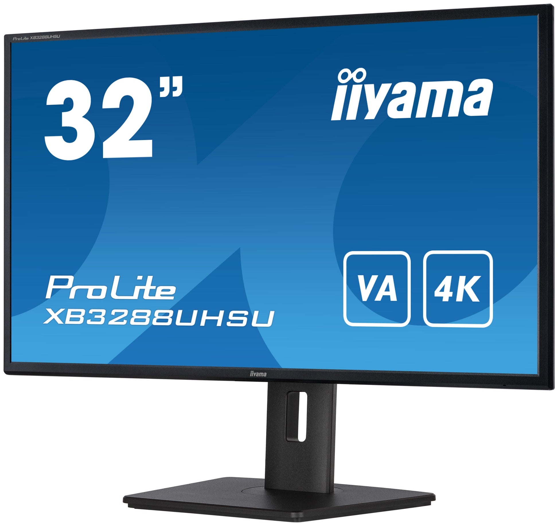 Dark Cyan iiyama ProLite XB3288UHSU-B5 32" 3840 x 2160 pixels 4K Ultra HD VA Display