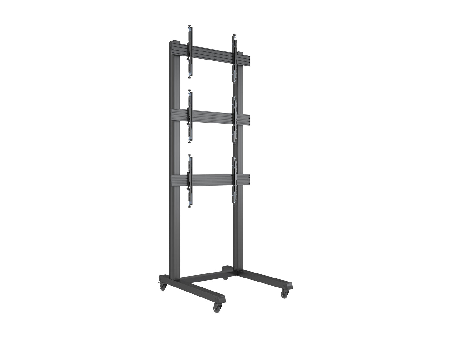 Dim Gray Multibrackets M Pro Series - Video Wall Stand 1X3*