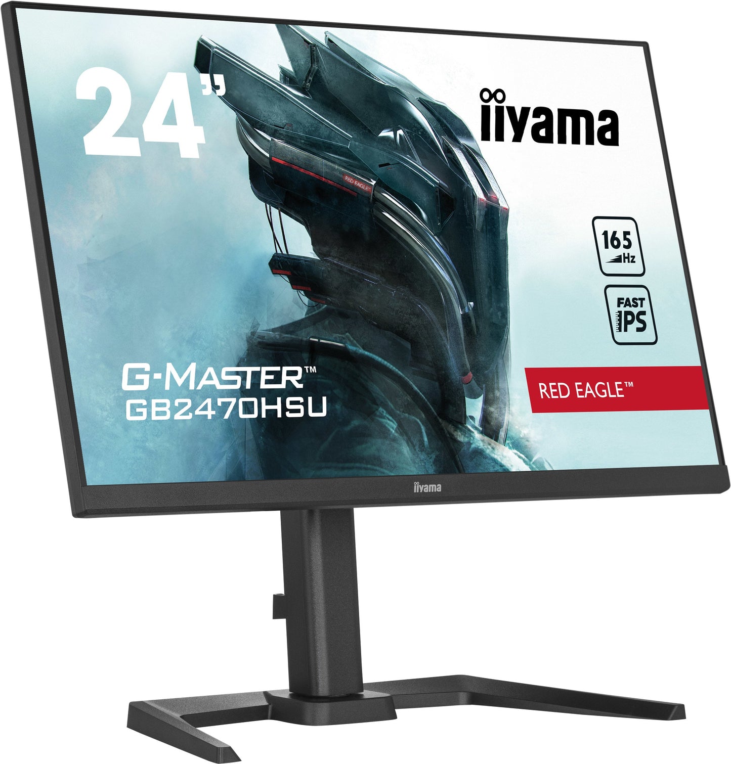 iiyama G-Master GB2470HSU-B5 Red Eagle 24" Full HD IPS Gaming Monitor