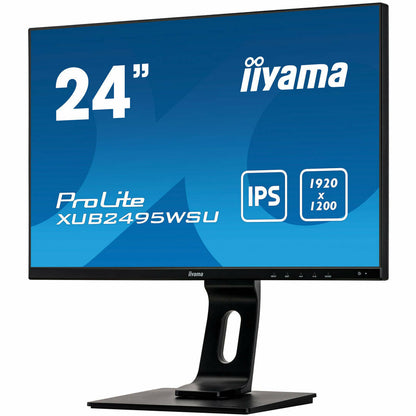 Dark Cyan iiyama ProLite XUB2495WSU-B3 24" Display