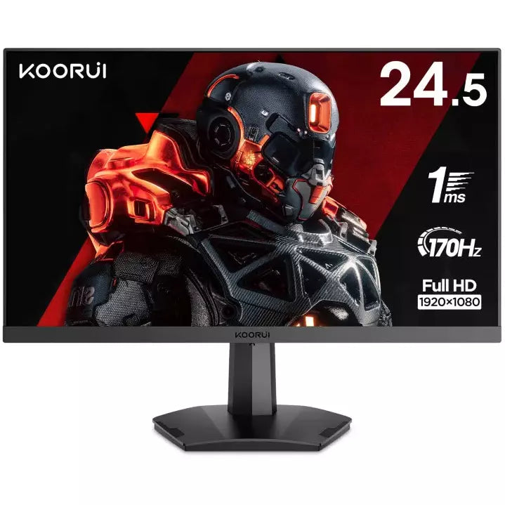 Black Koorui 25E3A 24.5" VA 170HZ FHD 1920 x 1080 Gaming Monitor