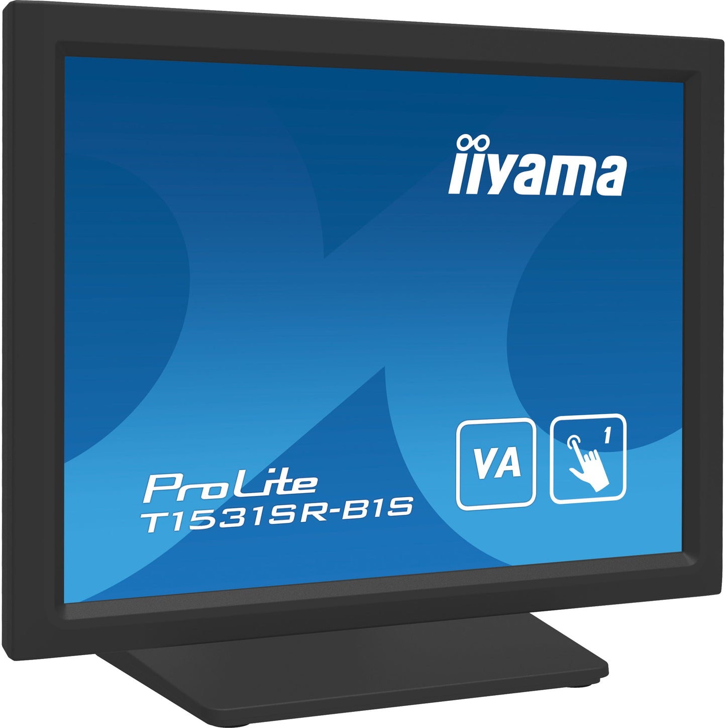 Dark Cyan iiyama T1531SR-B1S POS monitor 38.1 cm (15") 1024 x 768 pixels XGA Touchscreen