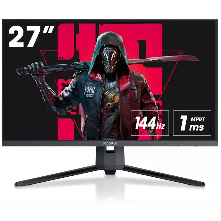 Pale Violet Red Koorui 27E1QA 27" VA QHD 2560 x 1440 144Hz Gaming Monitor