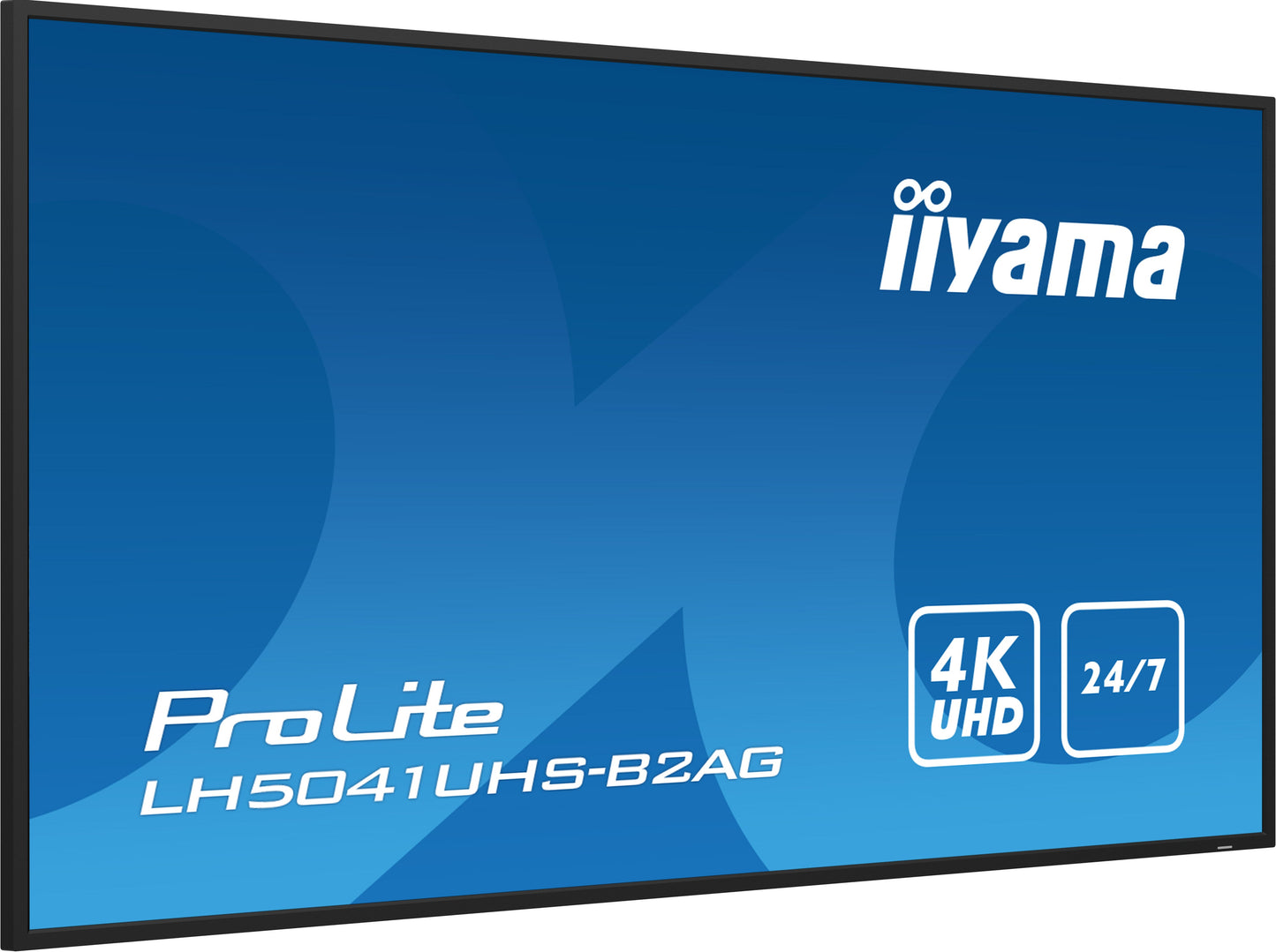 Dark Cyan iiyama LH5041UHS-B2AG Signage Display Digital signage flat panel 127 cm (50") LCD 500 cd/m² 4K Ultra HD Black 24/7