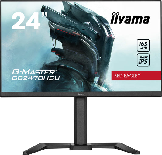 Light Gray iiyama G-Master GB2470HSU-B5 Red Eagle 24" Full HD IPS Gaming Monitor