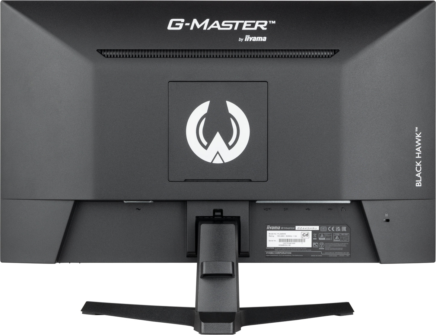 Dark Slate Gray iiyama G-MASTER G2445HSU-B1 24" Monitor with IPS Panel Technology and 1ms MPRT