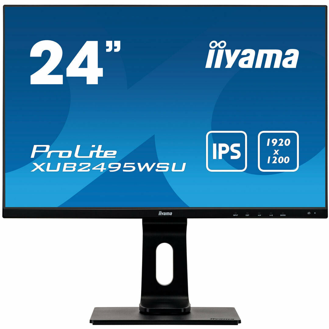 Dark Cyan iiyama ProLite XUB2495WSU-B3 24" Display