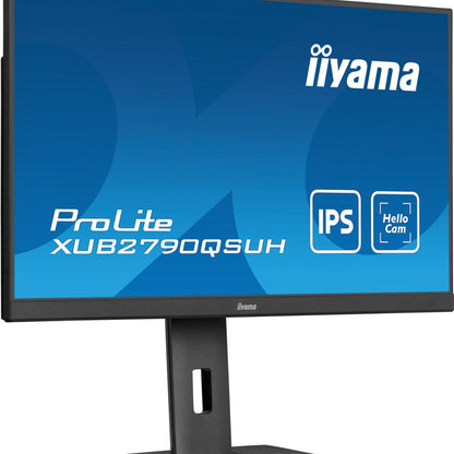 Dark Cyan iiyama ProLite XUB2790QSUH-B1 computer monitor 68.6 cm (27") 2560 x 1440 pixels 4K Ultra HD LED Black