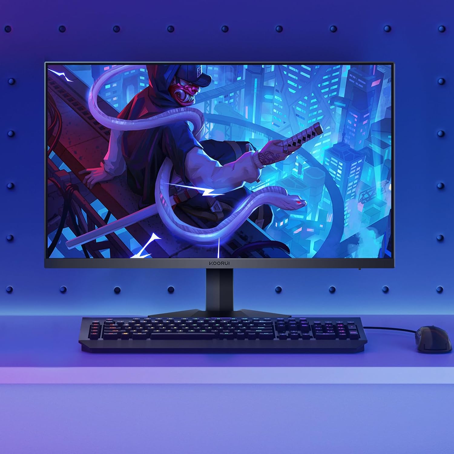 Steel Blue Koorui GN07 27" IPS 170Hz 1m Gaming Monitor