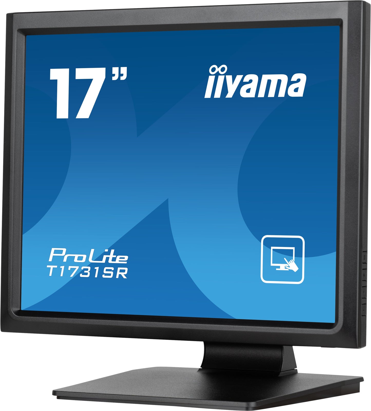 Dark Slate Blue iiyama ProLite T1731SR-B1S 17” Touchscreen with 5-wire Resistive Touch Technology