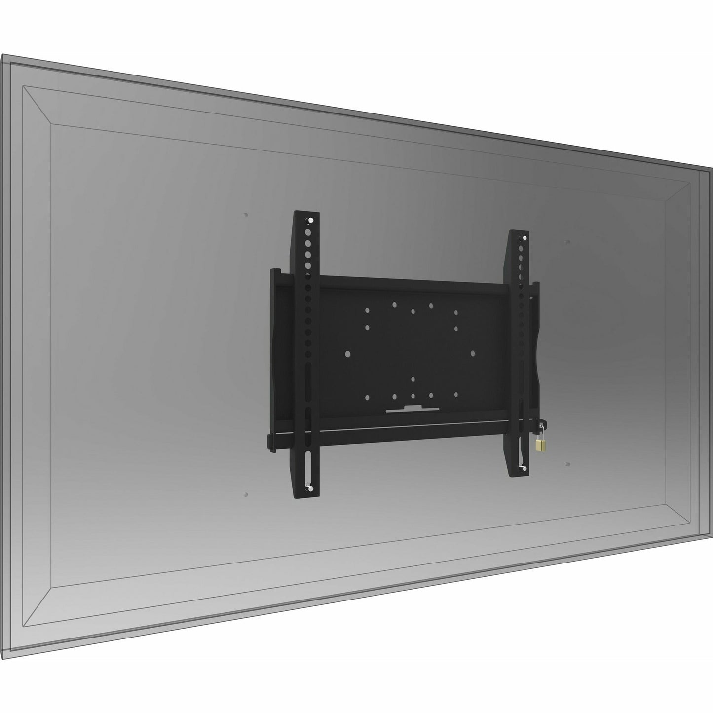 Light Slate Gray iiyama Universal Wall Mount, Max. Load 125 kg, 438 x 400 mm, designed for touch monitor