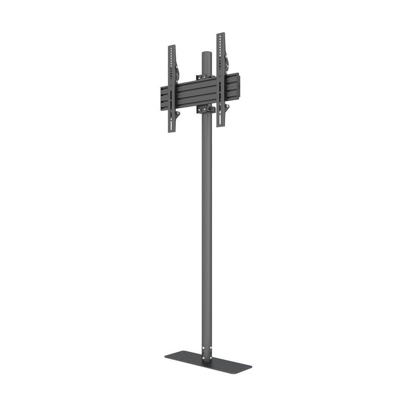 Dim Gray Multibrackets M Single Pole Floormount Pro 32"-65"