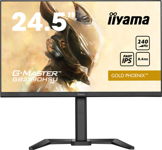 Dark Slate Gray iiyama G-Master GB2590HSU-B5 Gold Phoenix 24.5" 240Hz Gaming Monitor