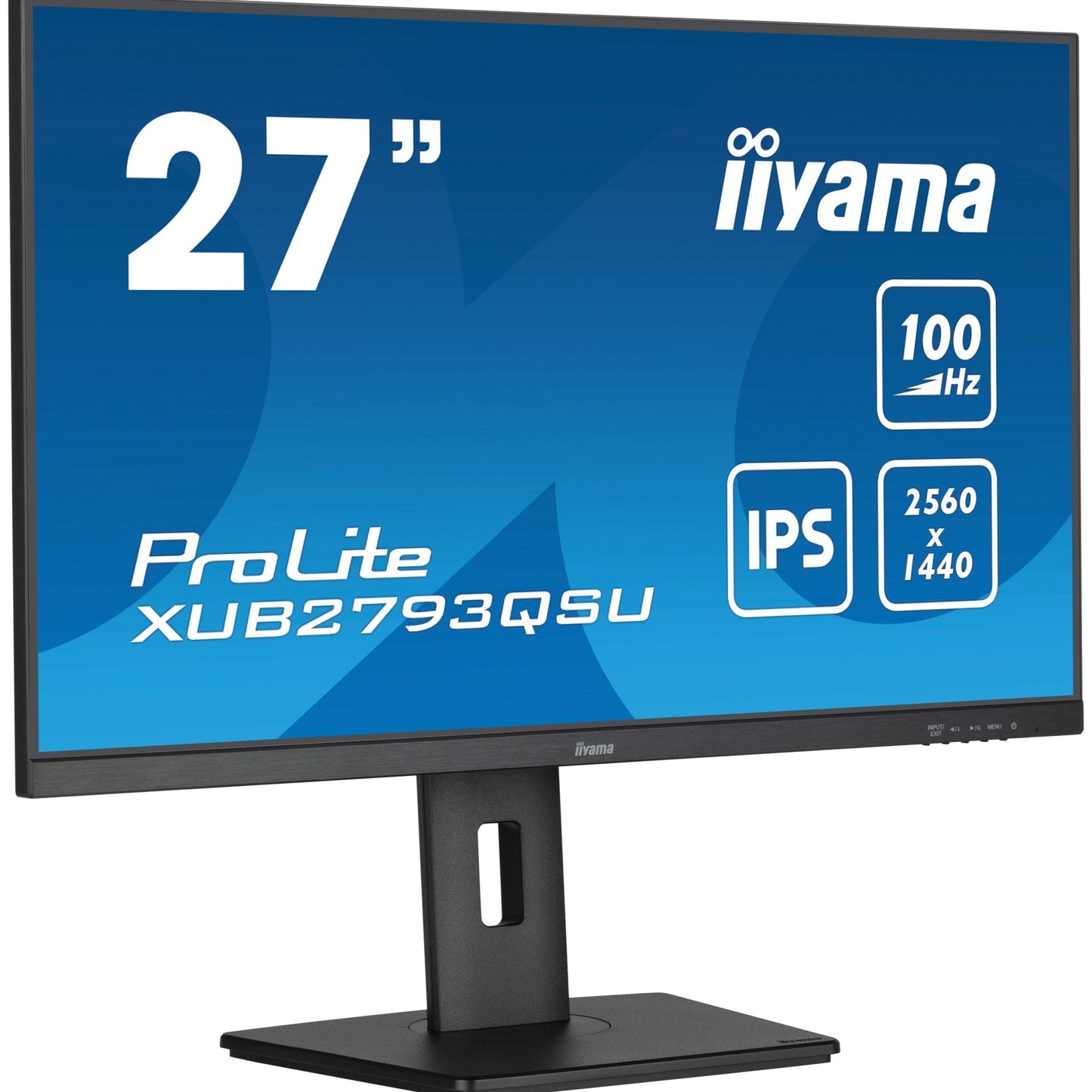 Dark Cyan iiyama ProLite XUB2793QSU-B6 27" IPS 2560 x 1440 QHD IPS Monitor