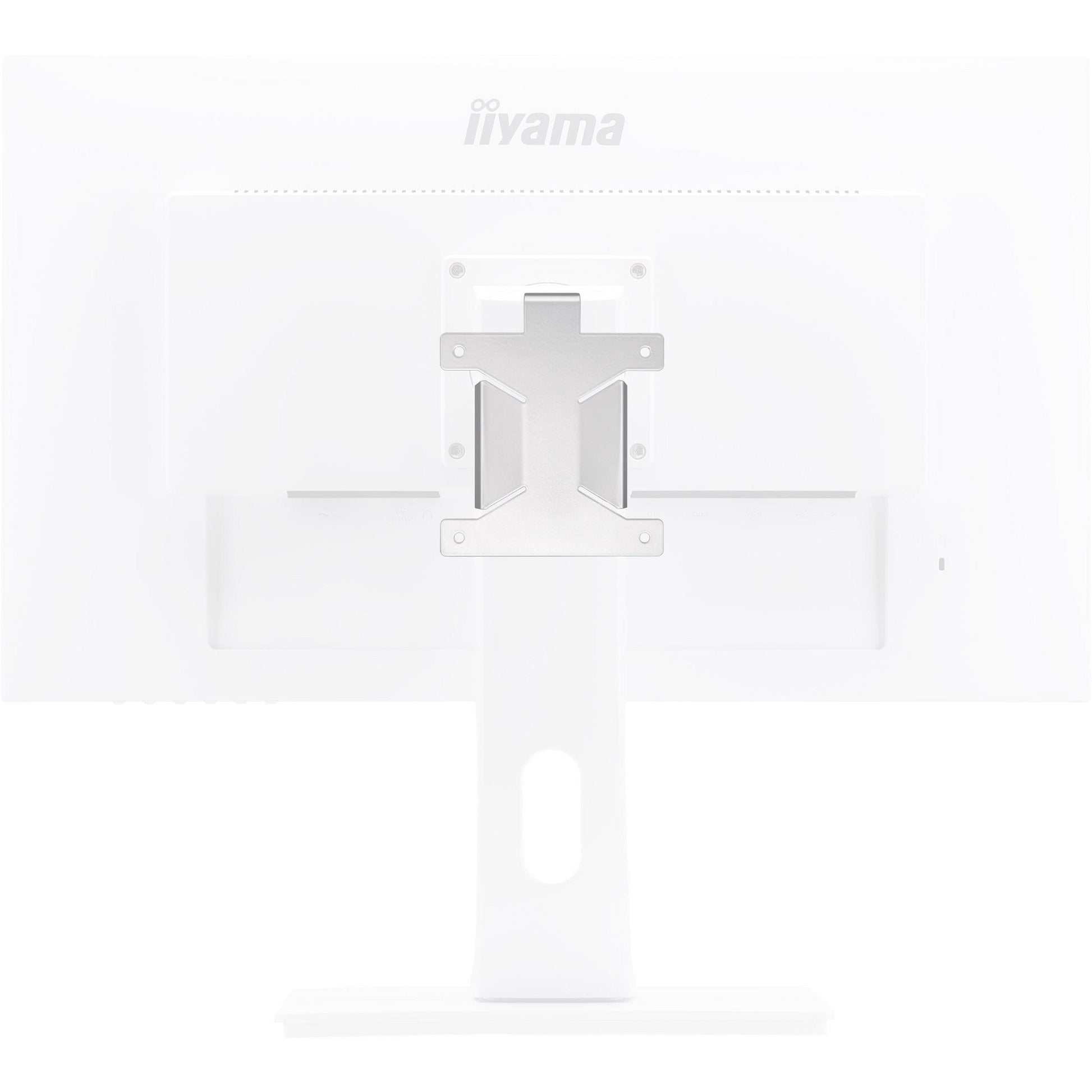 White Smoke iiyama MD BRPCV04-W White Mini-PC Bracket for XUB2792 Series Monitors