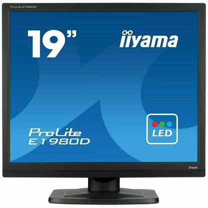 Dark Cyan iiyama ProLite E1980D-B1 19" TN LED-backlit Monitor