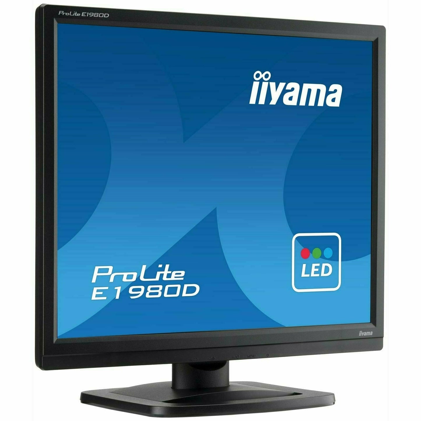 Dark Cyan iiyama ProLite E1980D-B1 19" TN LED-backlit Monitor