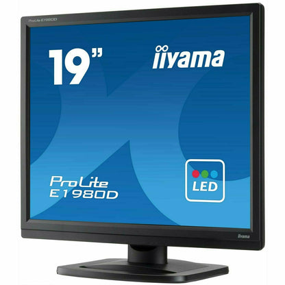 Dark Cyan iiyama ProLite E1980D-B1 19" TN LED-backlit Monitor