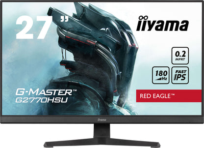 Light Gray iiyama G-Master G2770HSU-B6 27" Red Eagle Fast IPS 0.2ms Gaming Monitor