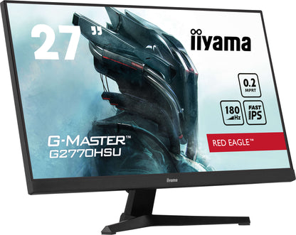 Light Gray iiyama G-Master G2770HSU-B6 27" Red Eagle Fast IPS 0.2ms Gaming Monitor