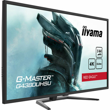 Dark Slate Gray iiyama G-Master G4380UHSU-B1 43" VA LCD Gaming Monitor