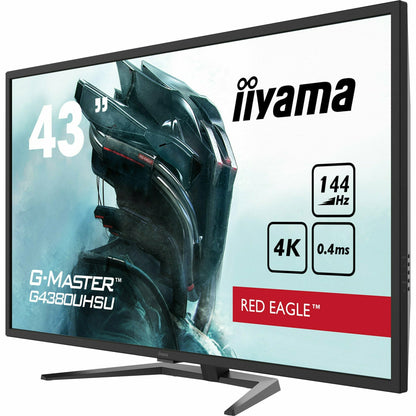 Dark Slate Gray iiyama G-Master G4380UHSU-B1 43" VA LCD Gaming Monitor