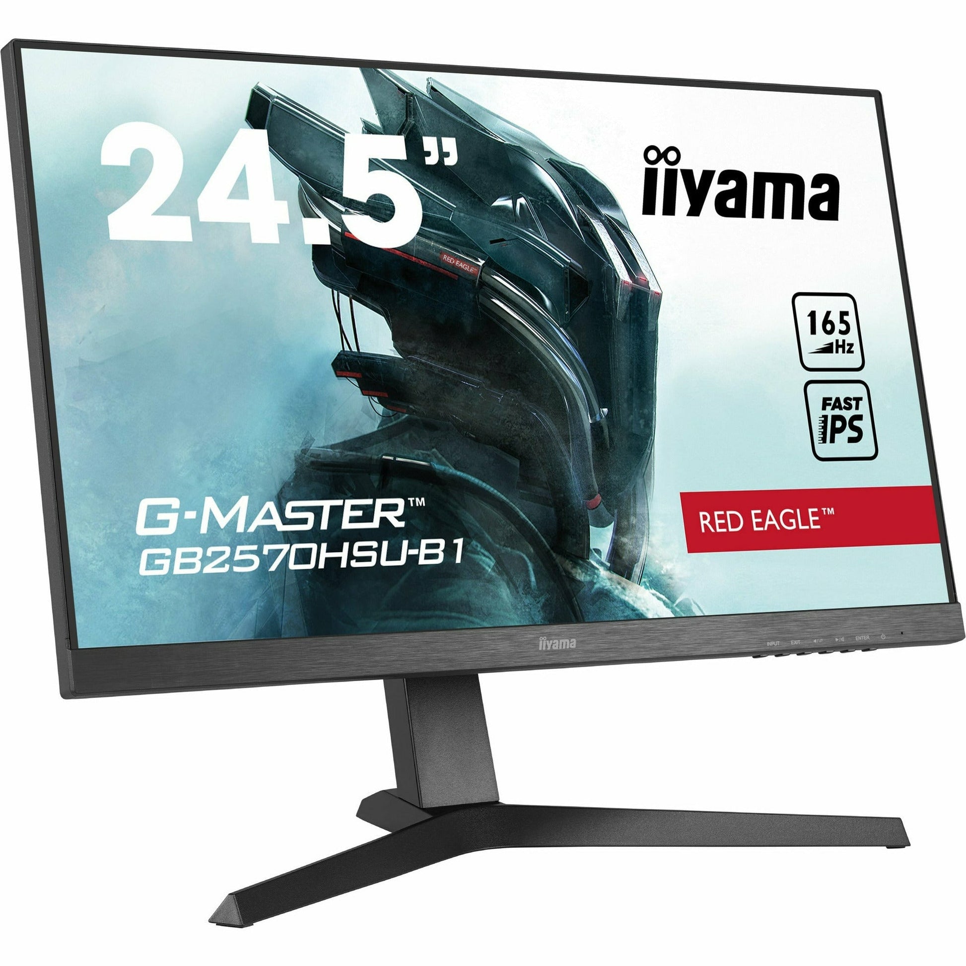 Dark Slate Gray iiyama G-Master GB2570HSU-B1 Red Eagle 25" Fast IPS 0.5ms MPRT 165Hz Refresh Gaming Monitor