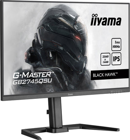 Light Gray iiyama G-Master GB2745QSU-B1 Black Hawk 27" IPS 1ms Gaming Monitor