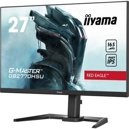 Light Gray iiyama G-Master GB2770HSU-B5 Red Eagle Gaming Monitor with Height Adjust Stand