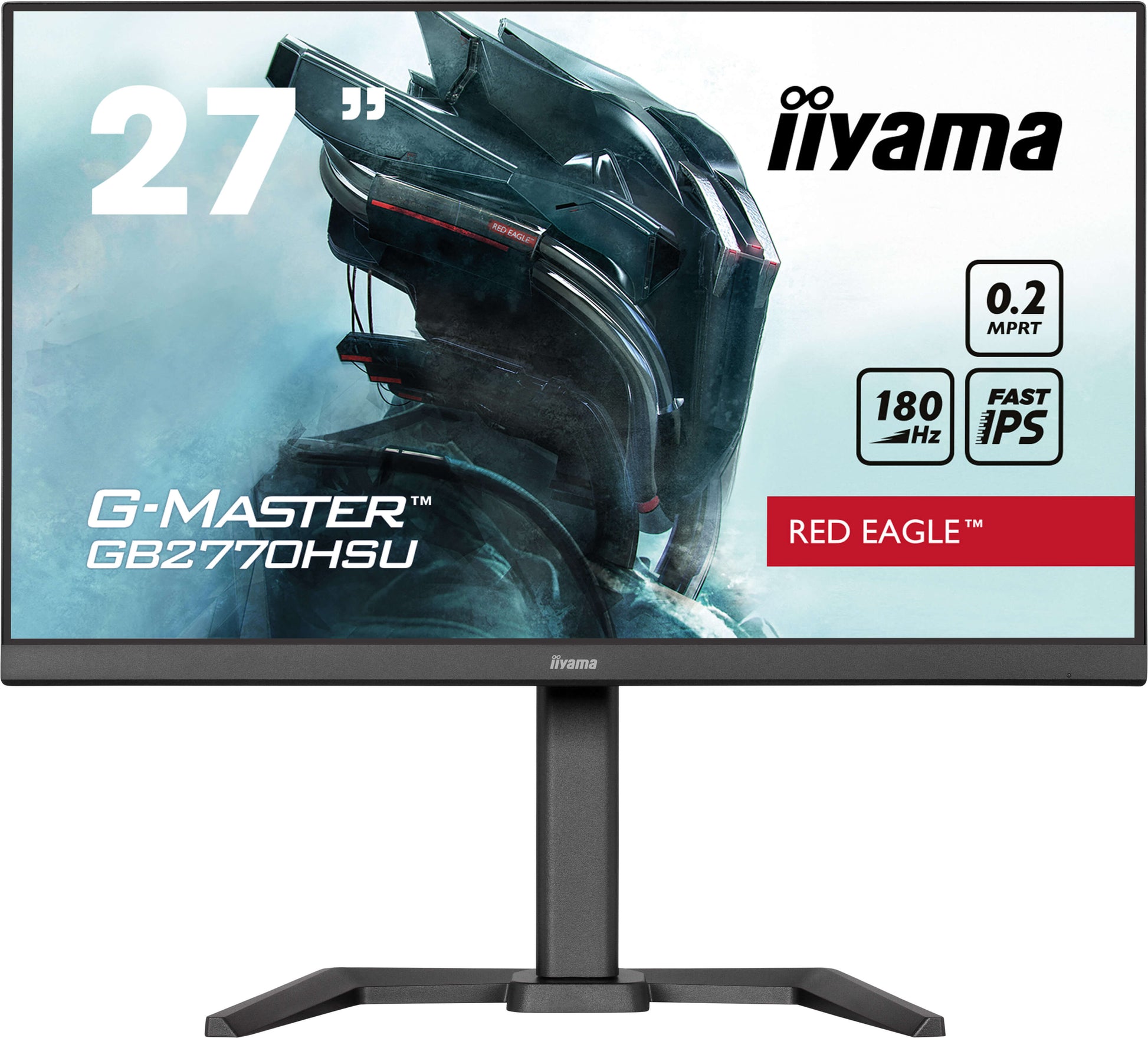 Dark Slate Gray iiyama G-Master GB2770HSU-B6 Red Eagle 27" Fast IPS 0.2ms 180Hz Gaming Monitor