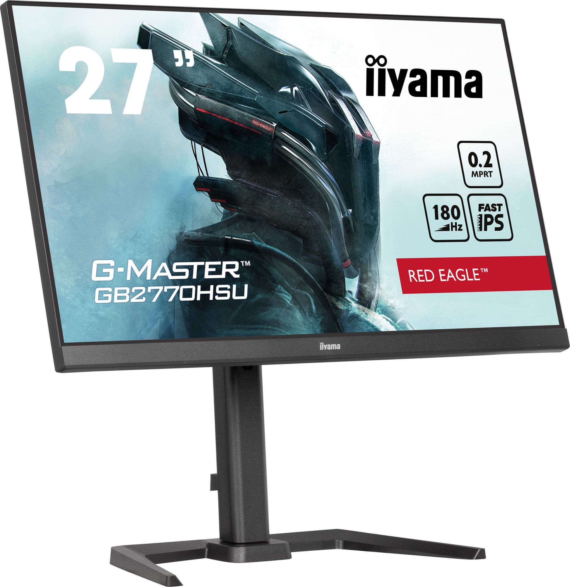 Dark Slate Gray iiyama G-Master GB2770HSU-B6 Red Eagle 27" Fast IPS 0.2ms 180Hz Gaming Monitor