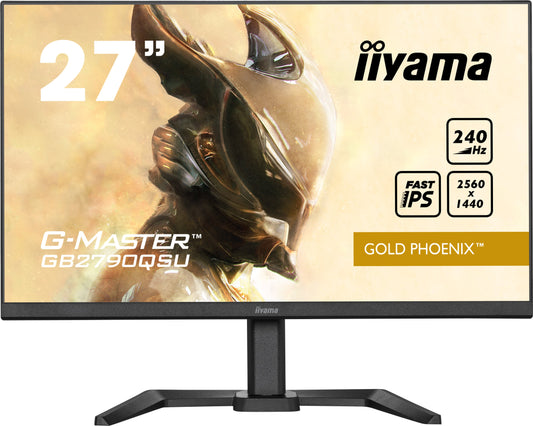 Dark Slate Gray iiyama G-Master GB2790QSU-B5 Gold Phoenix 27" 240Hz 1ms Gaming Monitor