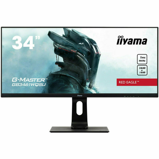 Powder Blue iiyama G-Master GB3461WQSU-B1 34" 21:9 Ultra Wide ADS-IPS LCD