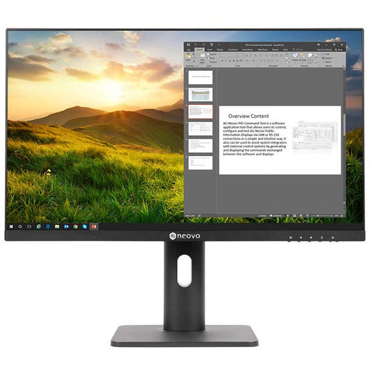 Dark Olive Green AG Neovo LH-2702  27-Inch 1080P Ergonomic LCD Monitor