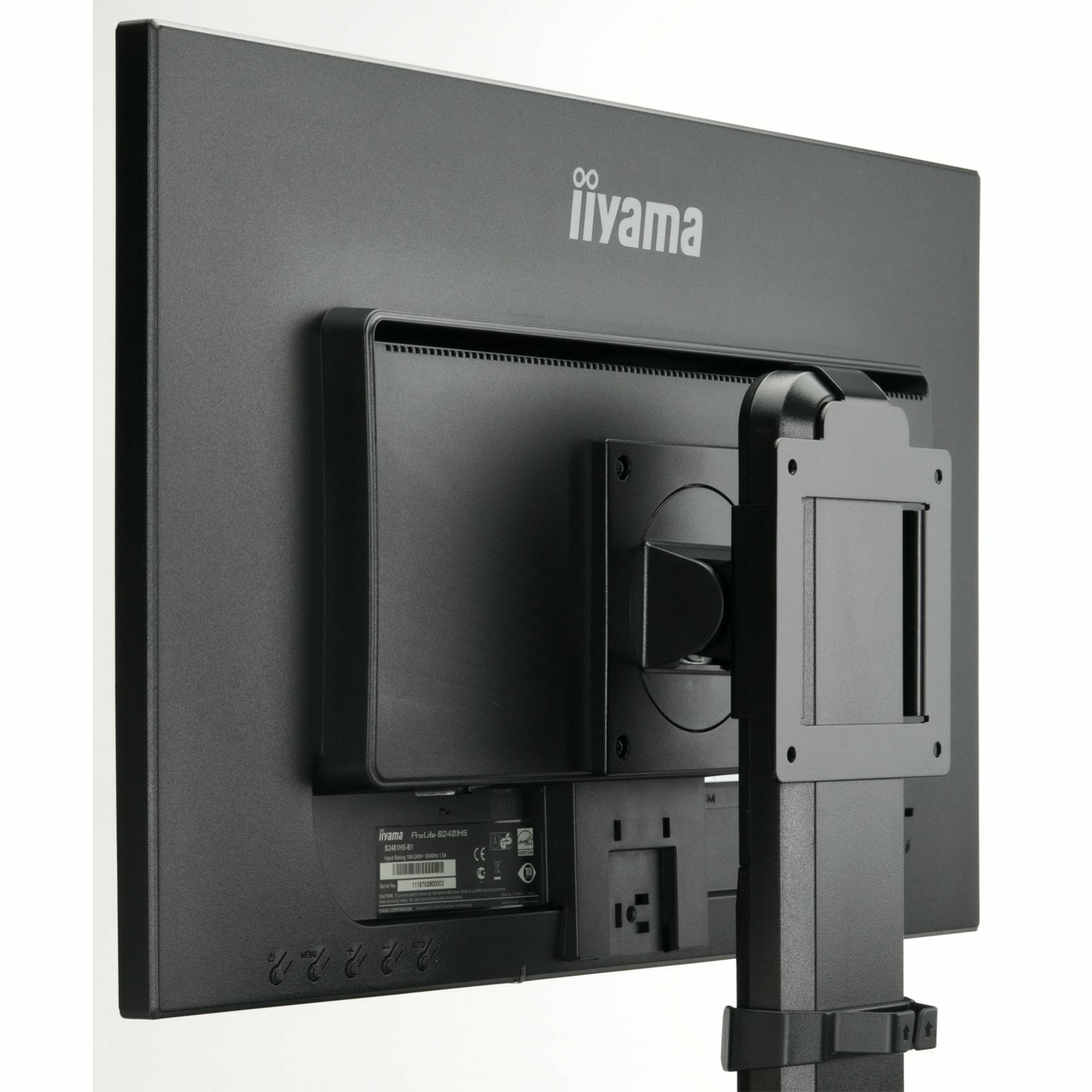 Dim Gray iiyama ProLite MD BRPCV01 Black PC Mount