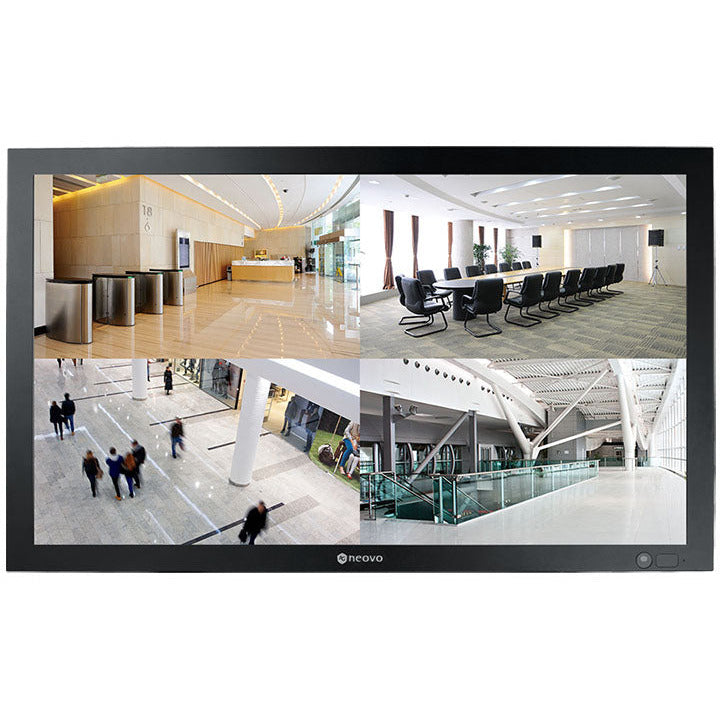 Gray AG Neovo QX-43 43-Inch 4K Surveillance Display