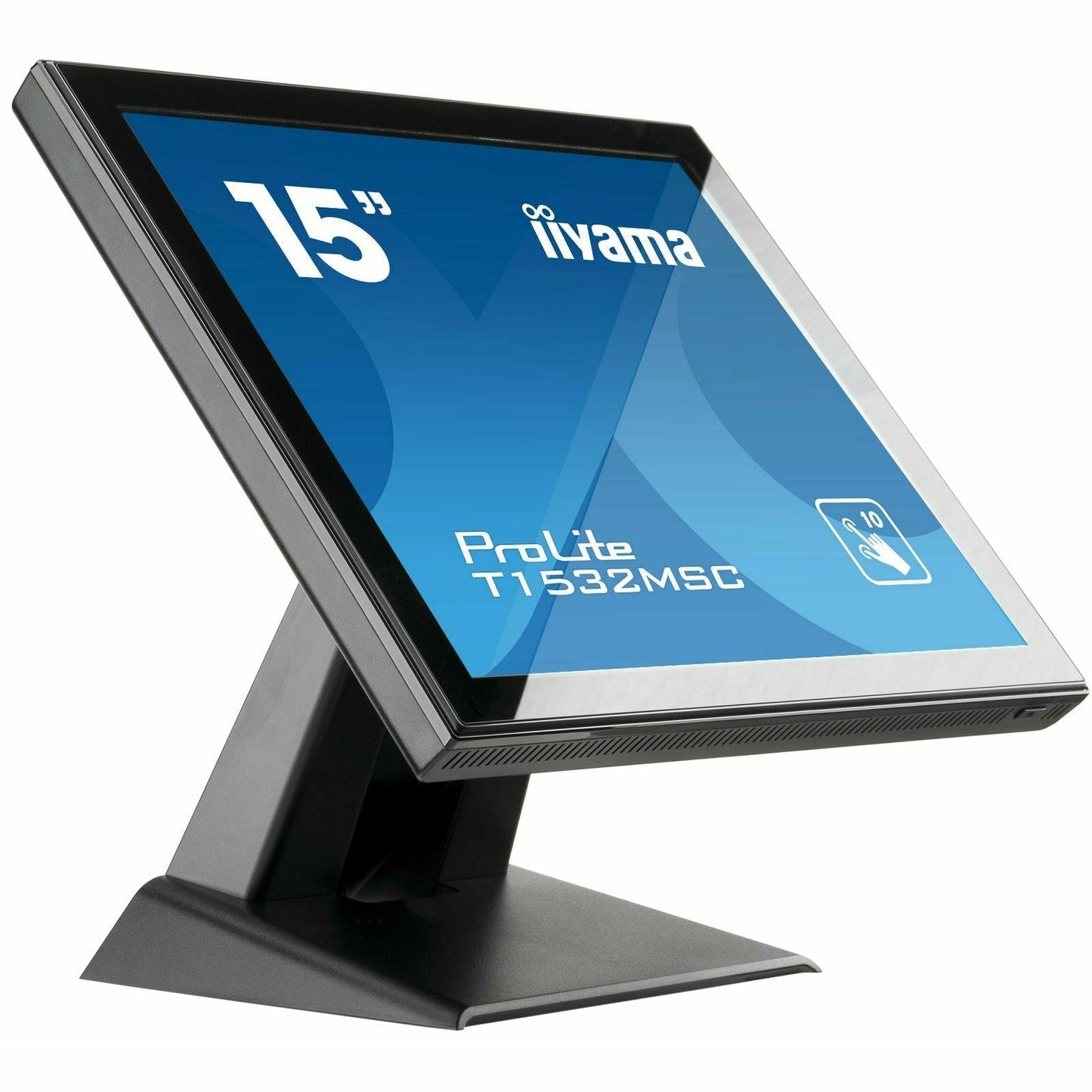 Steel Blue iiyama ProLite T1532MSC-B5AG 15" Professional Capacitive Touch Screen Display