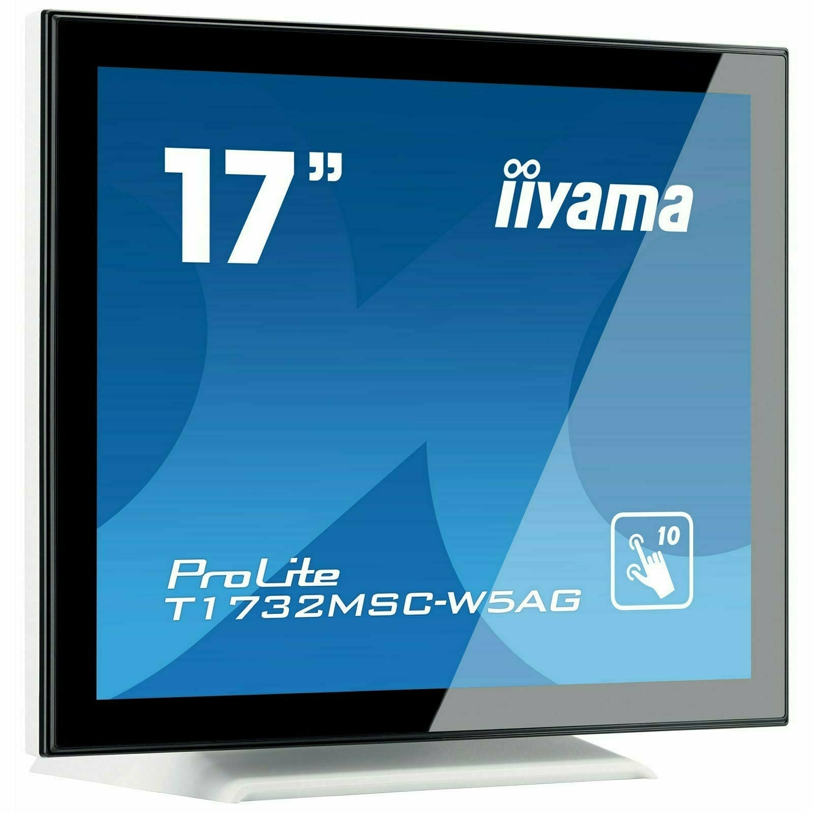 Steel Blue iiyama ProLite T1732MSC-W5AG 17" Professional Capacitive Touch Screen Display in White