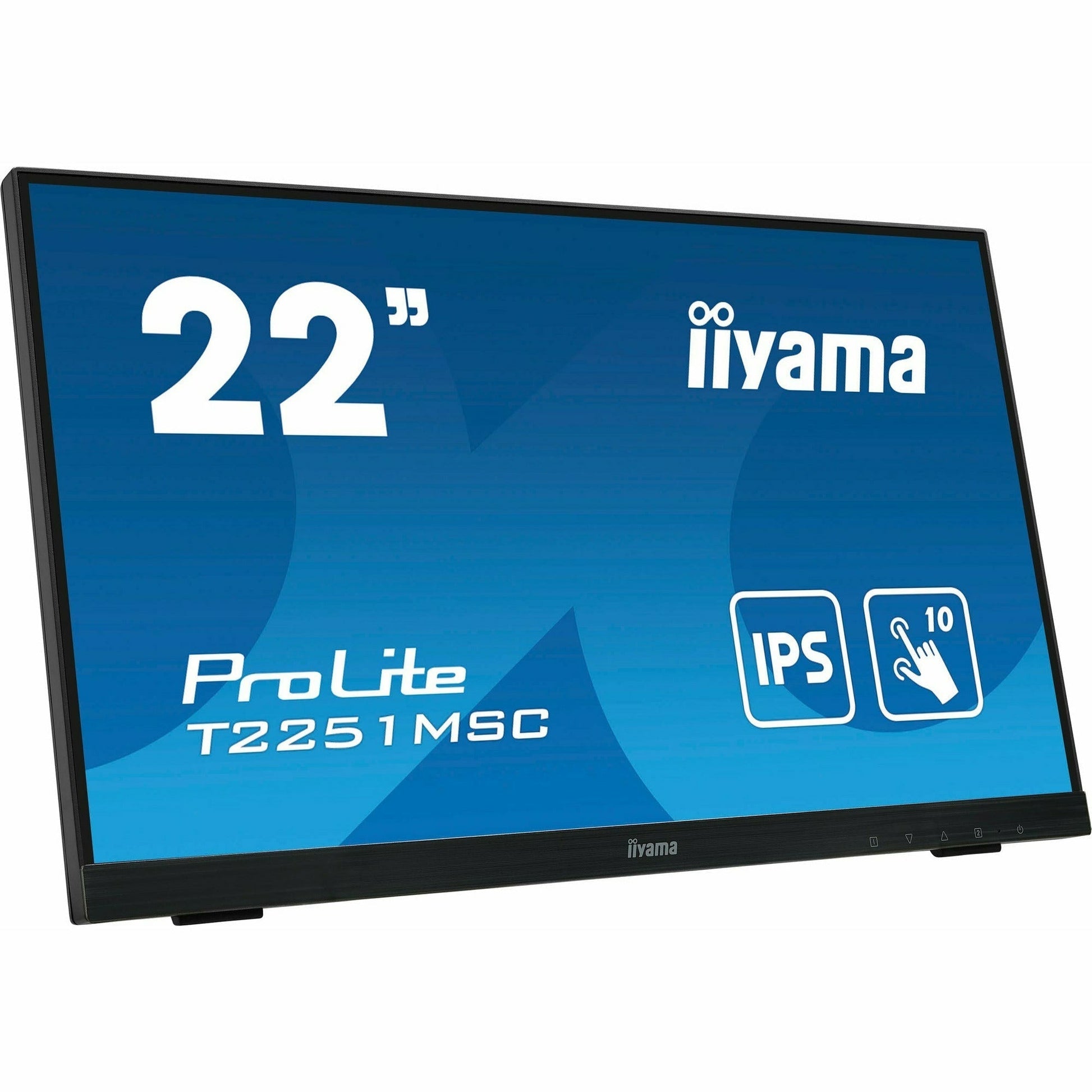 Dark Cyan iiyama ProLite T2251MSC-B1  22" IPS Touch Monitor