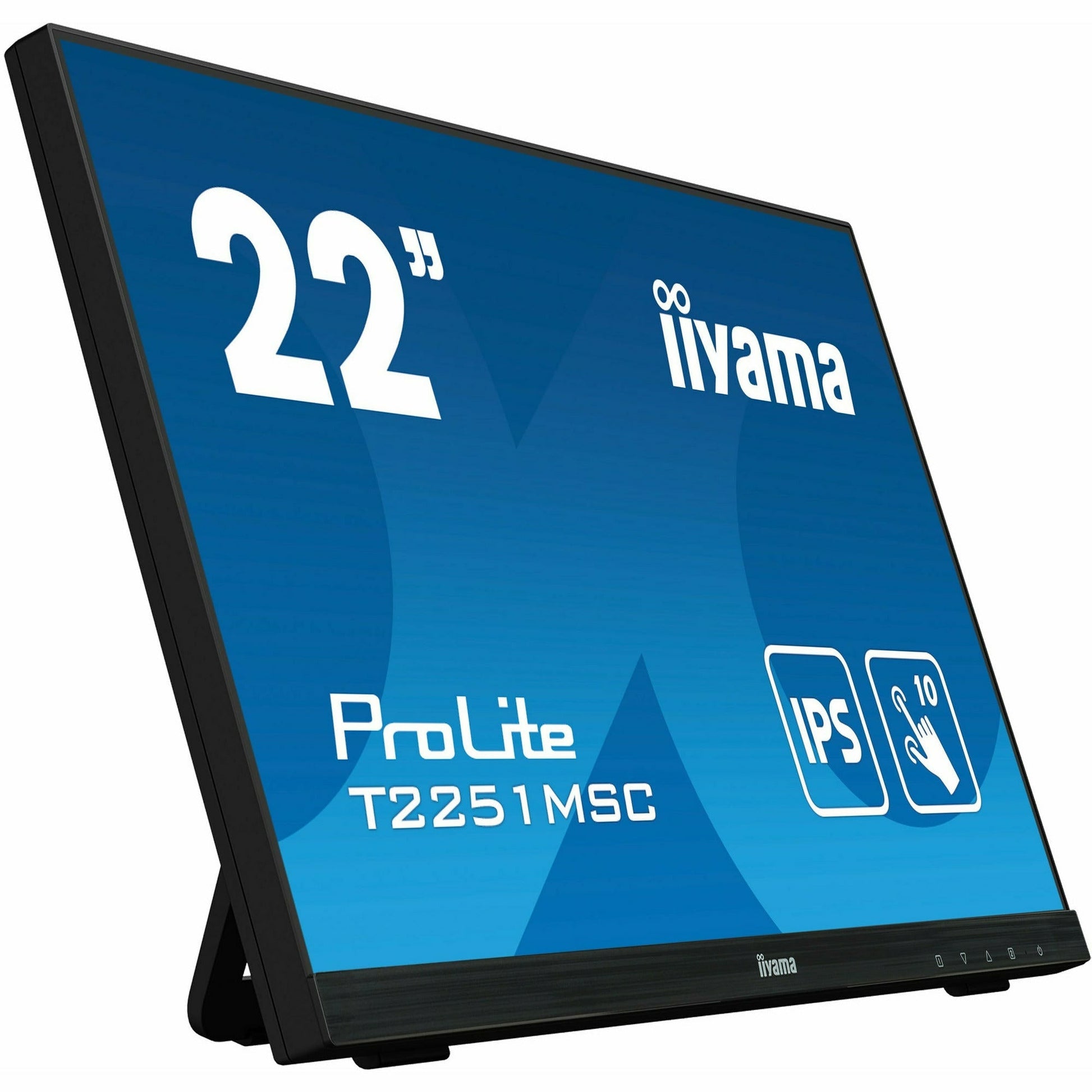 Dark Cyan iiyama ProLite T2251MSC-B1  22" IPS Touch Monitor