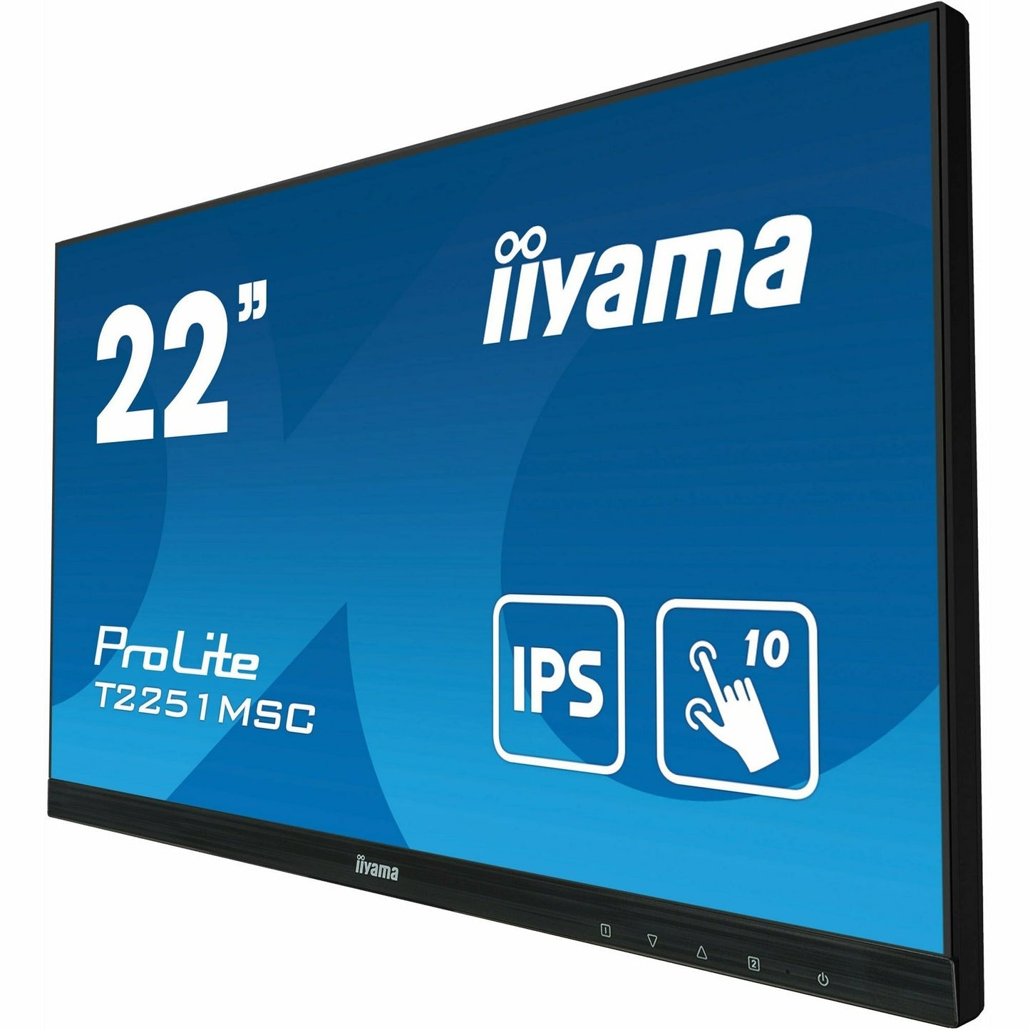 Dark Cyan iiyama ProLite T2251MSC-B1  22" IPS Touch Monitor