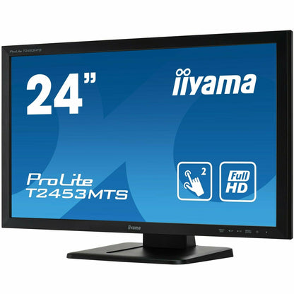 Dark Cyan iiyama ProLite T2453MTS-B1 24" Optical 2pt Touch Screen