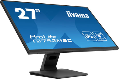 Dark Cyan iiyama ProLite T2752MSC-B1 27" PCAP 10pt Desktop Touch Screen