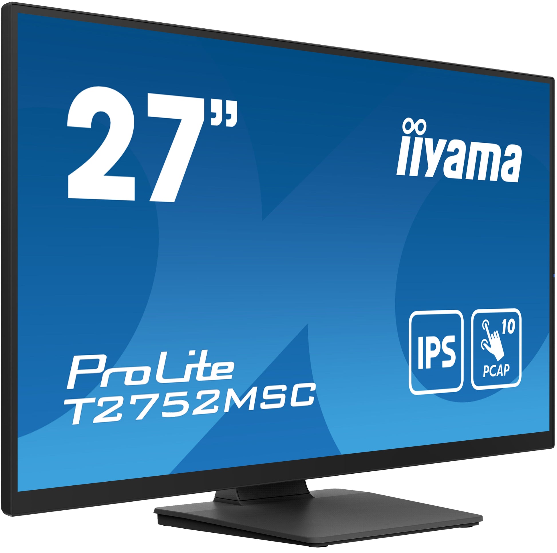 Dark Cyan iiyama ProLite T2752MSC-B1 27" PCAP 10pt Desktop Touch Screen