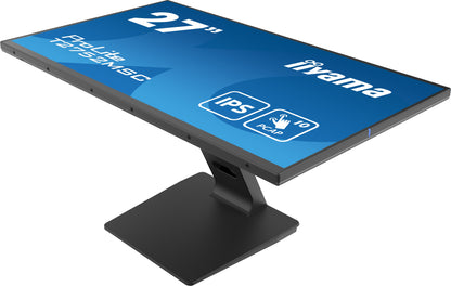 Dark Slate Blue iiyama ProLite T2752MSC-B1 27" PCAP 10pt Desktop Touch Screen