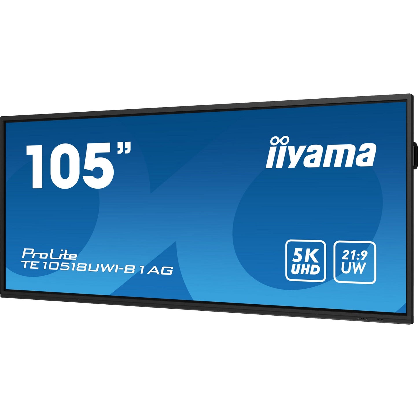 Dark Cyan Iiyama ProLite TE10518UWI-B1AG 105" PureTouch-IR+ 4K Ultra-Large Touch Screen