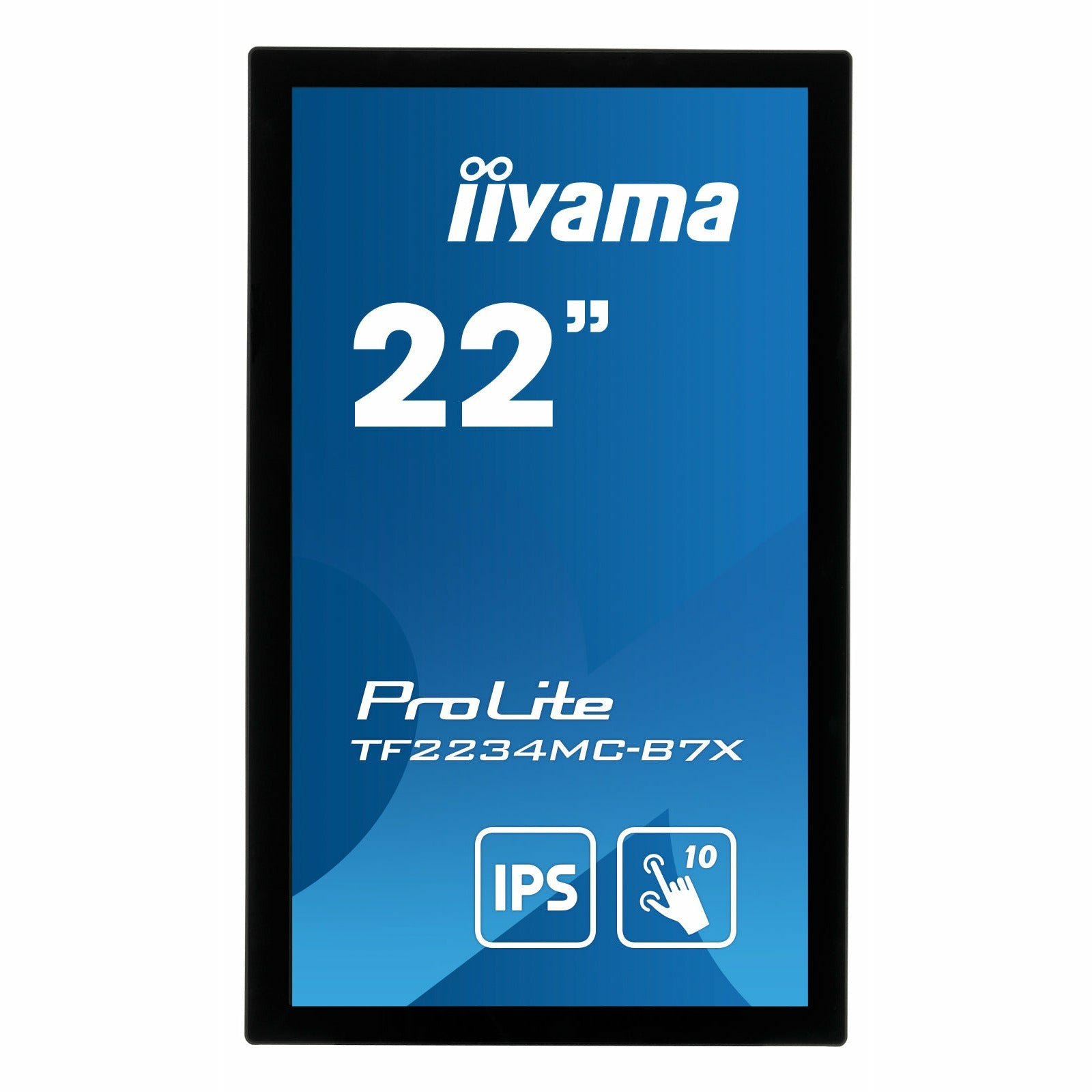 Dark Cyan iiyama ProLite TF2234MC-B7AGB 22" Capacitive Touch Screen IPS Display