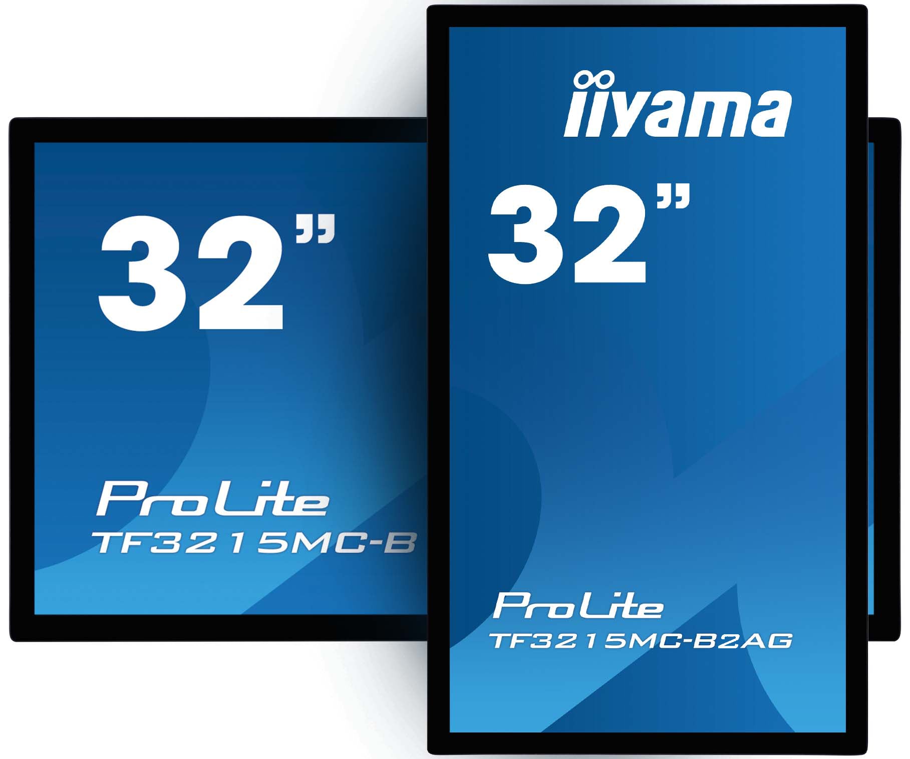 Dark Cyan iiyama ProLite TF3215MC-B2AG 32" PCAP IP65 Open Frame Touch Screen