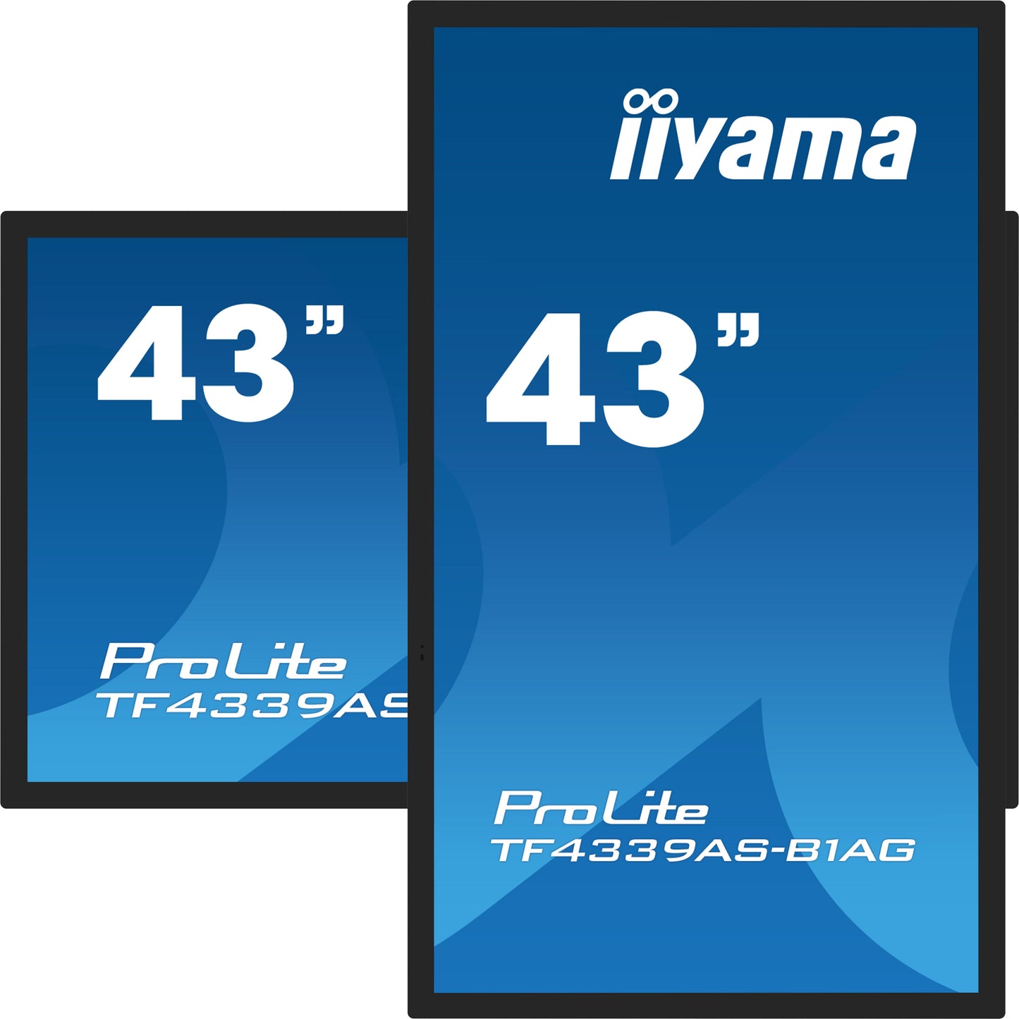 Dark Cyan iiyama ProLite TF4339AS-B1AG 43" Open Frame All-in-One PCAP Interactive Touch Screen