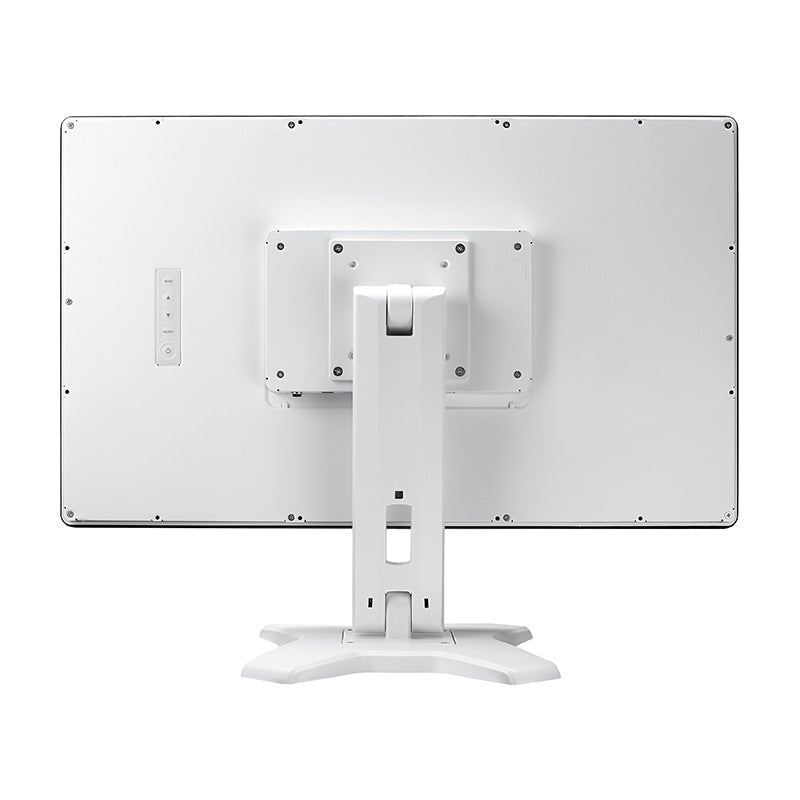 Light Gray AG Neovo TX-2401W 24" Medical IP65 IK08 Touch Screen Monitor with Medical Grade PSU